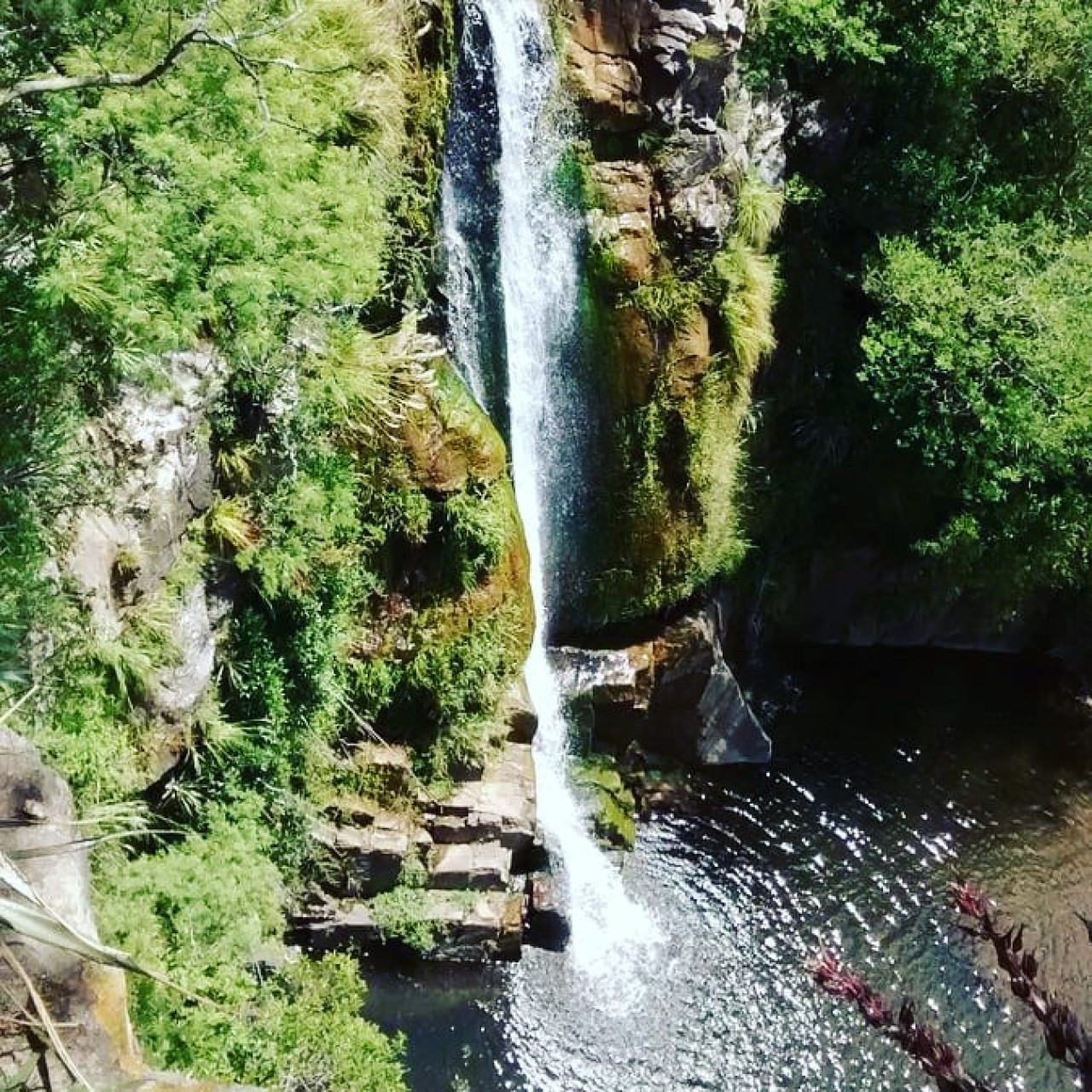 El Chorro de Ancasti, Catamarca. Foto Instagram @contagiemosviajar