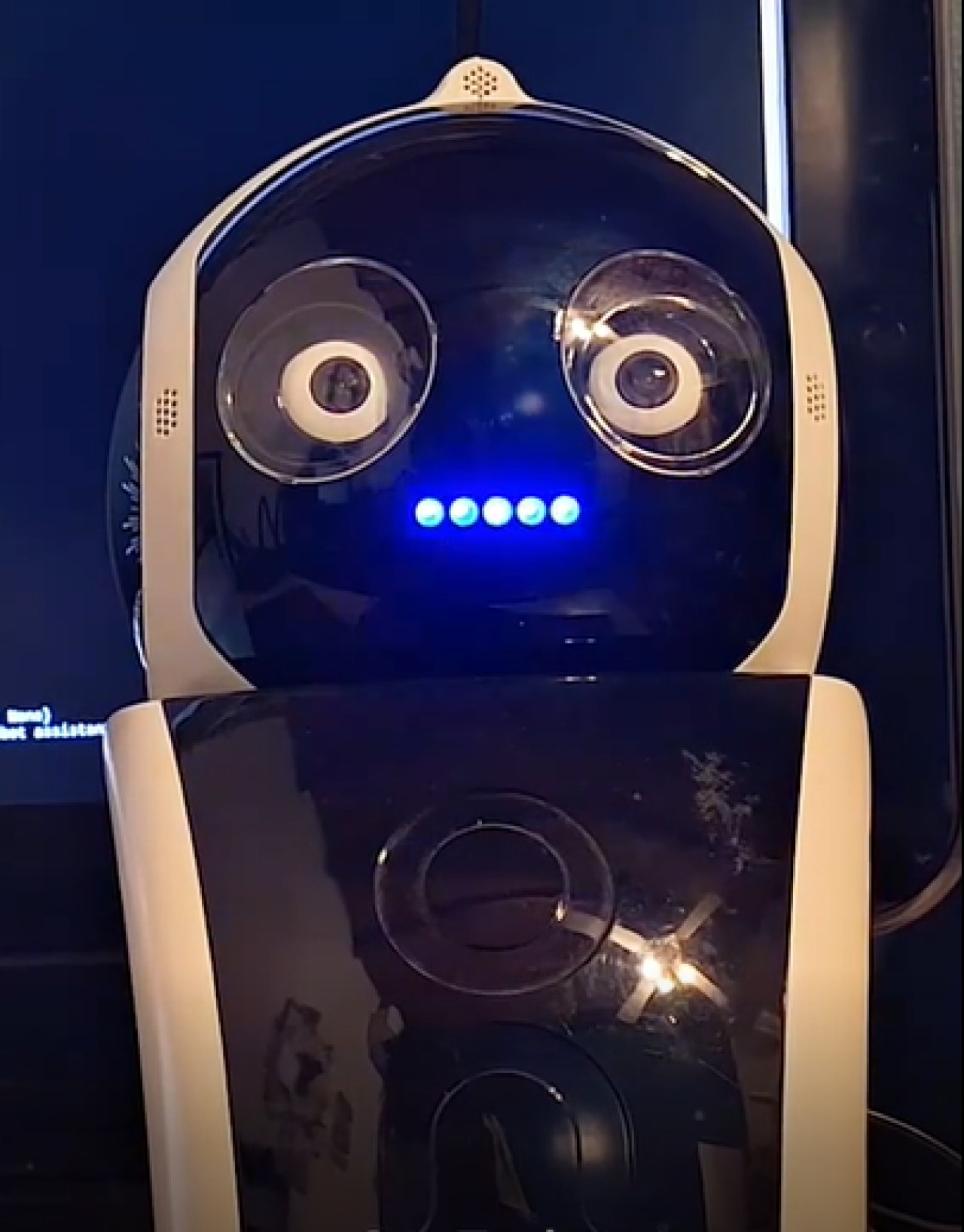 TOOLY el robot de asistencia social para adultos mayores. Foto: Captura de video.