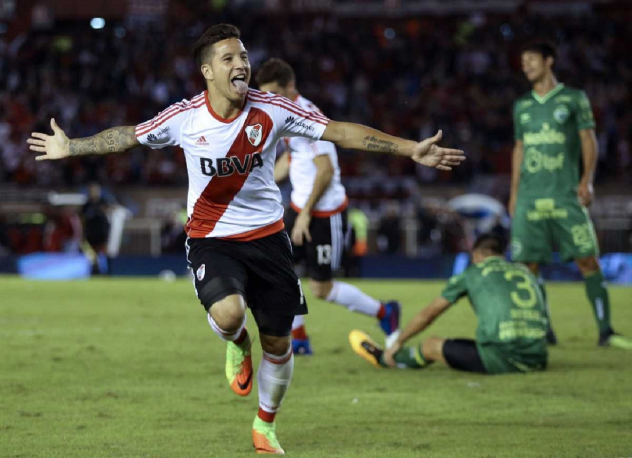 Sebastián Driussi en River. Foto: Noticias Argentinas