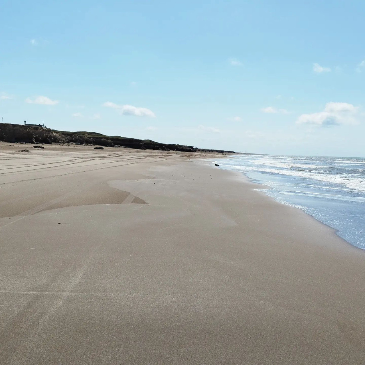 Balneario Los Ángeles, en la Costa Atlántica argentina. Foto: Facebook / Balneario Los Ángeles.