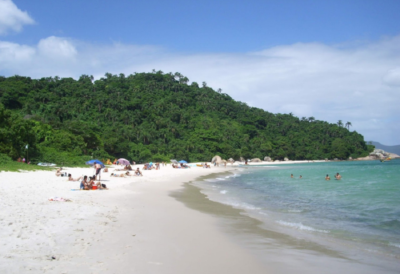 Ilha do Campeche, Brasil. Foto: captura Google Maps.