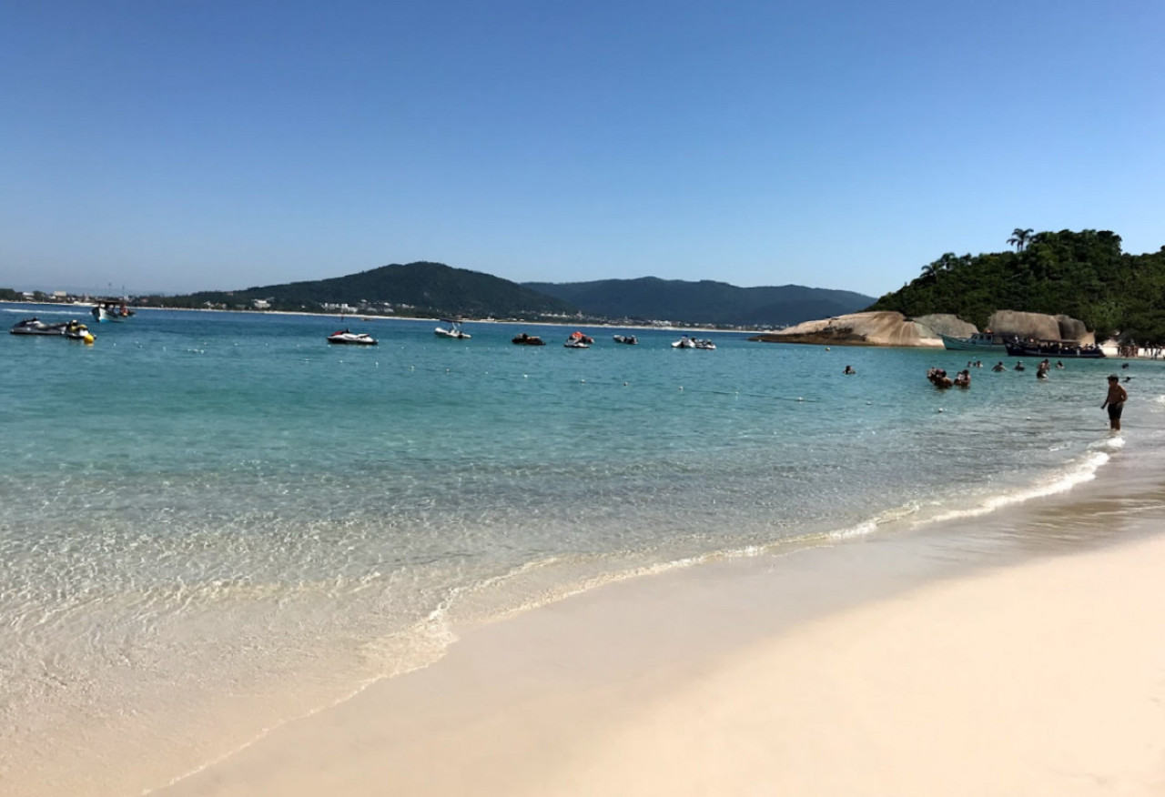 Ilha do Campeche, Brasil. Foto: captura Google Maps.