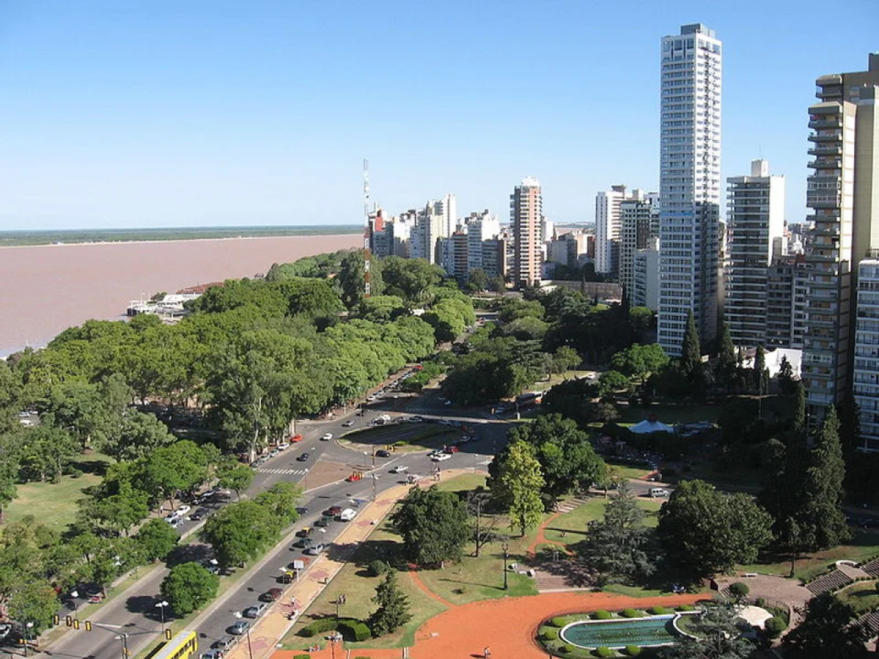 Días calurosos en la Ciudad de Buenos Aires. Foto: NA.