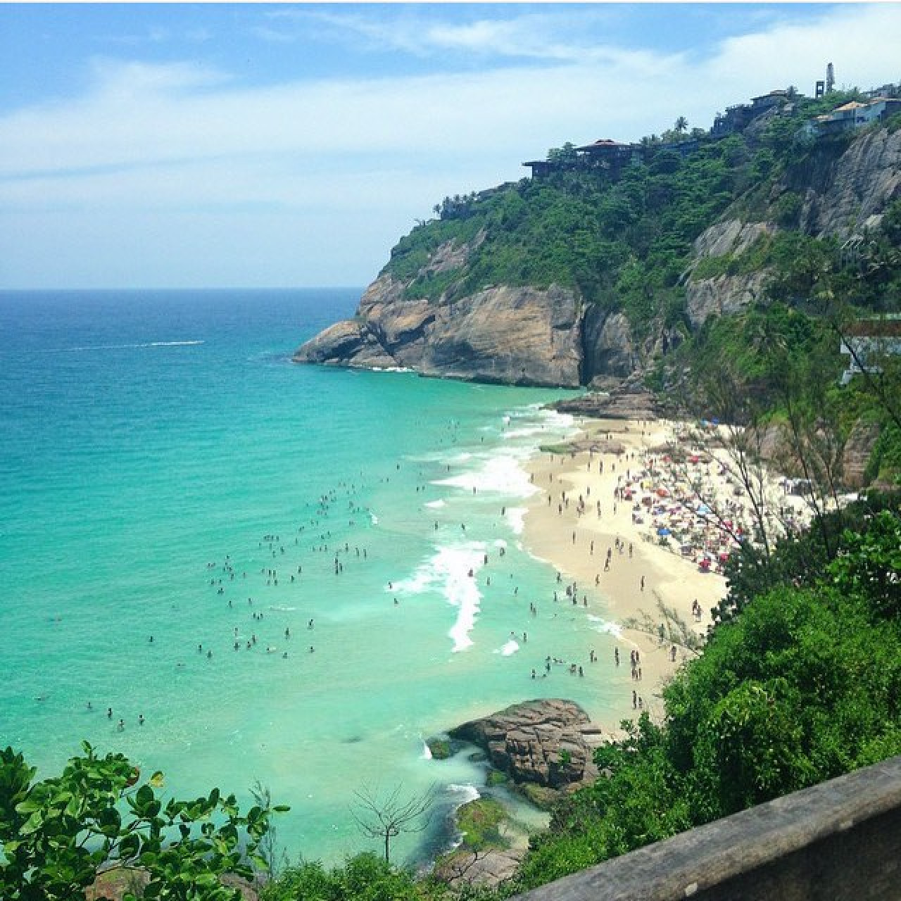 Playa de Joatinga, Rio de Janeiro. Foto Instagram @marysilvestreoficial