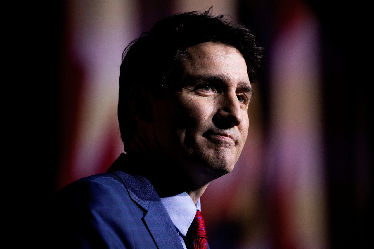 Justin Trudeau renunció tras ser el primer ministro de Canadá por 9 años. Foto: Reuters.