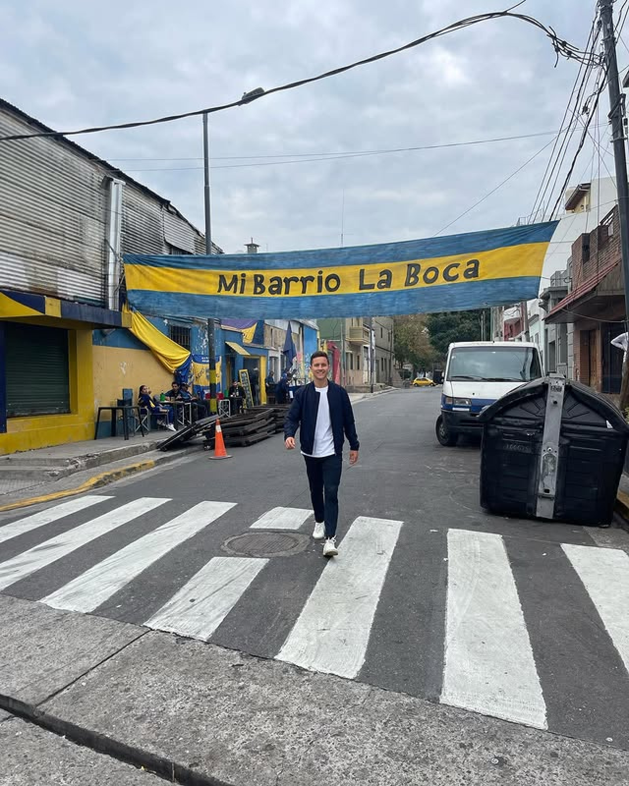 Ander Herrera en Boca. Foto: Instagram @anderherrera