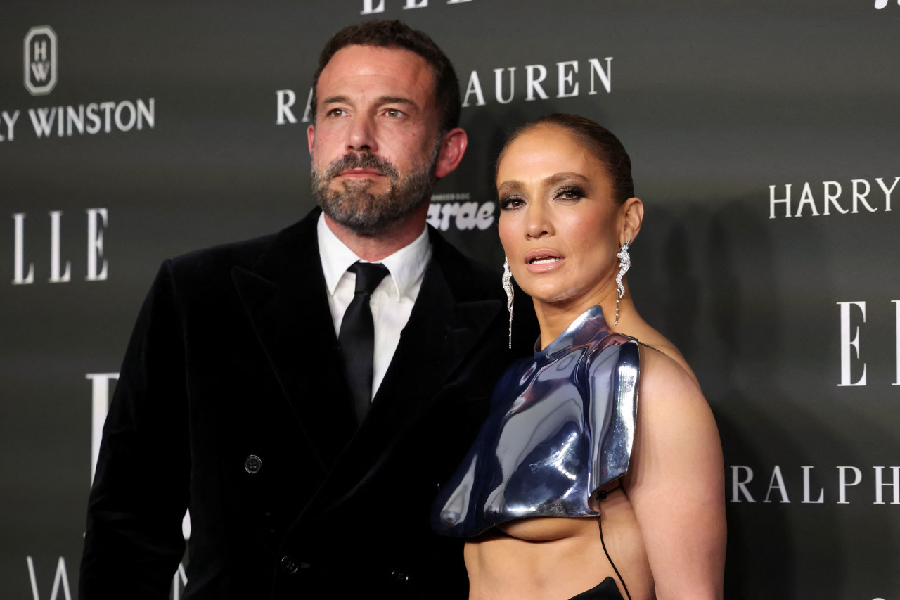 Jennifer Lopez y Ben Affleck. Foto: Reuters.