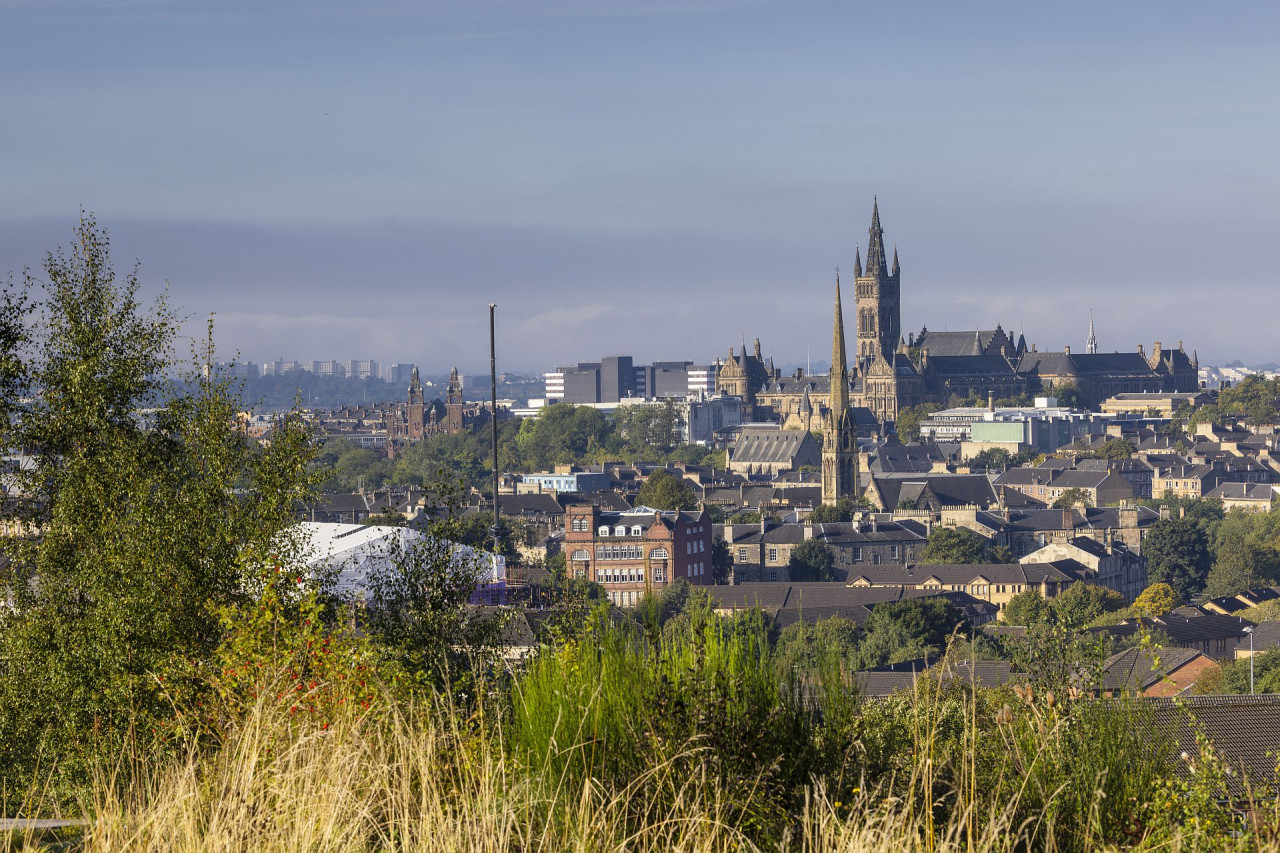 Vista de Glasgow, Escocia. Foto: Visit Scotland