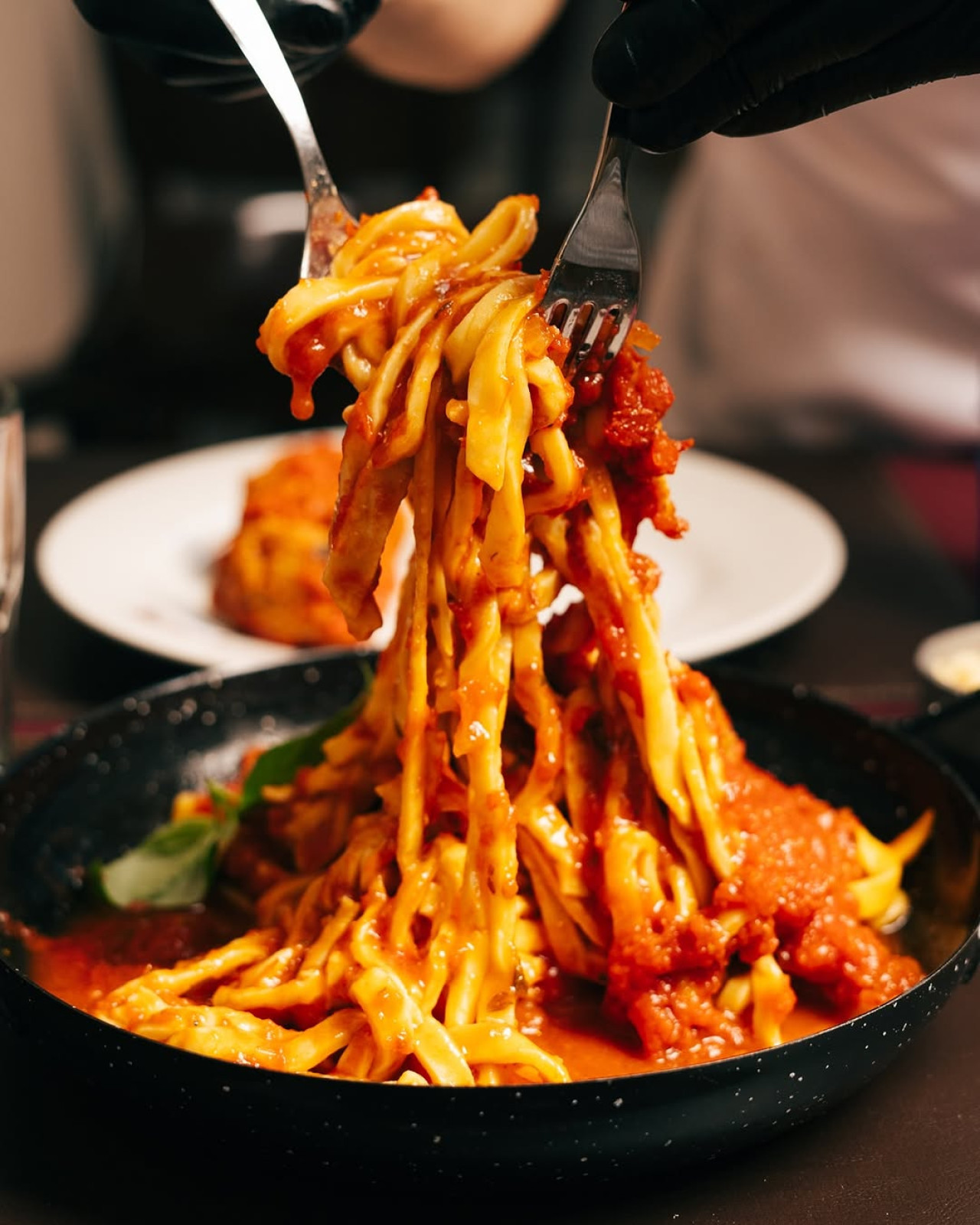 Un plato de pastas, uno de los imperdibles. Foto: @sinfin.bodegon