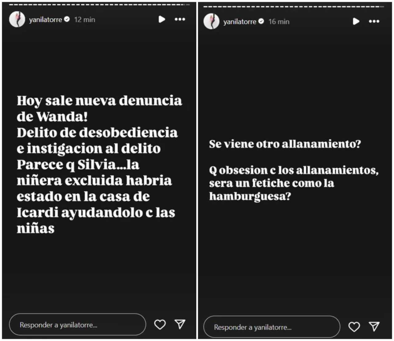 Wanda Nara habría denunciado nuevamente a Mauro Icardi. Fotos: Instagram.