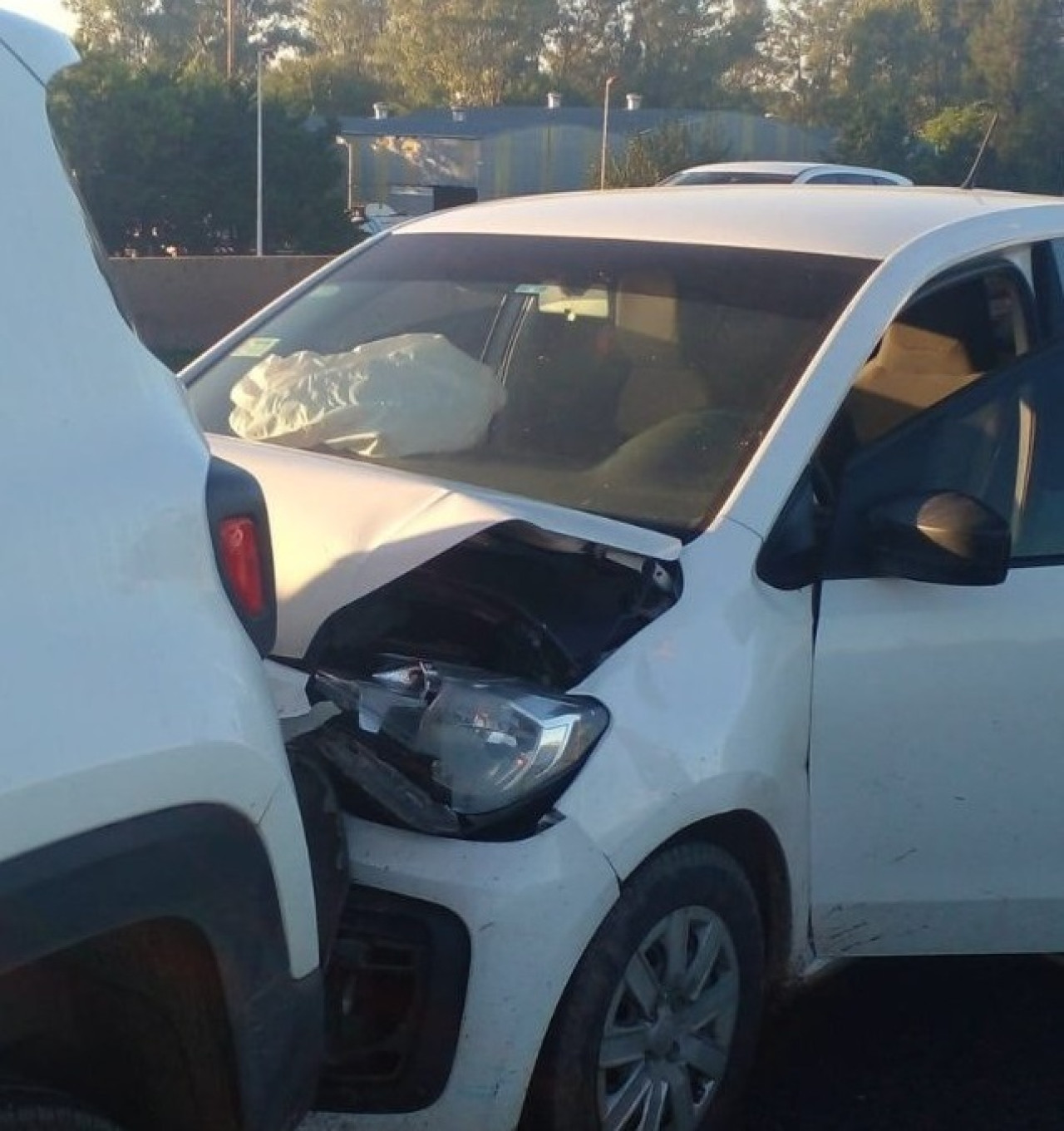 Accidente vial de Alan Velasco en la Autopista Riccheri.