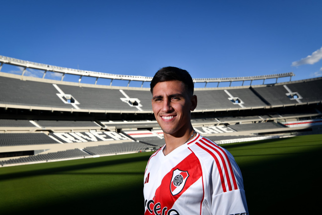 Matías Rojas, futbolista. Foto: @RiverPlate