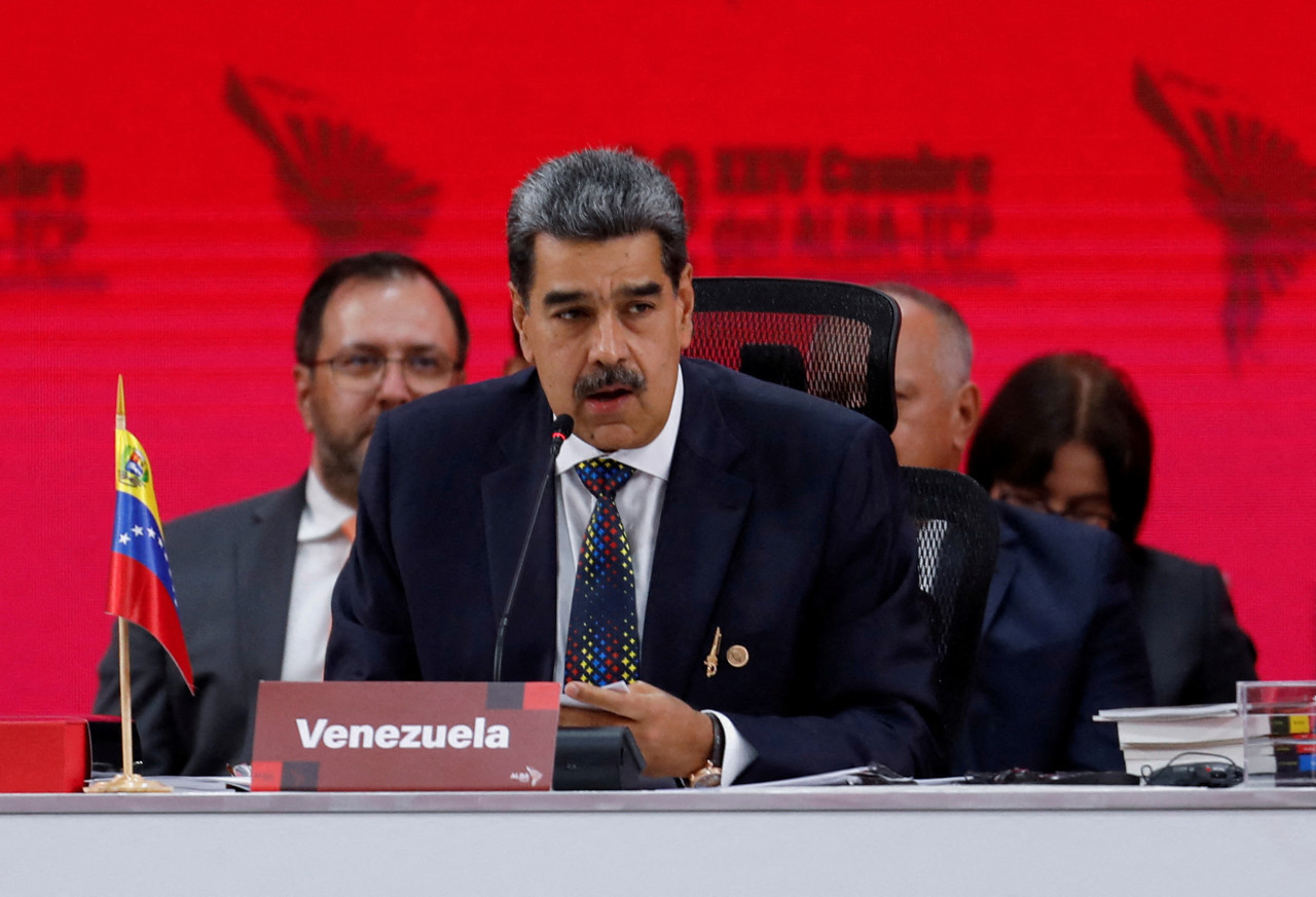 Nicolás Maduro, presidente de Venezuela. Foto: Reuters.