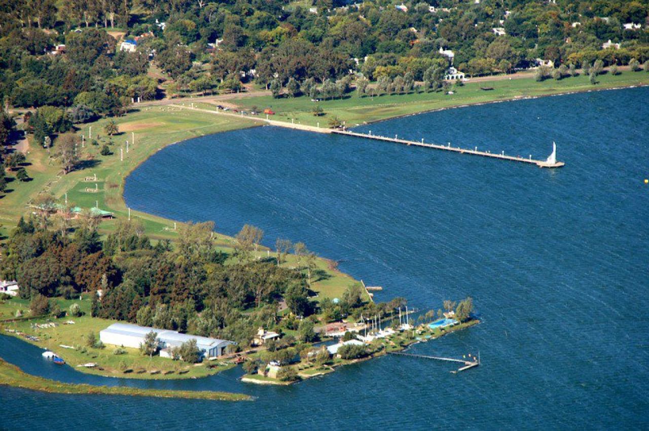 Laguna de Gomez, en Junín. Foto: Facebook / Parque Natural Laguna de Gómez.