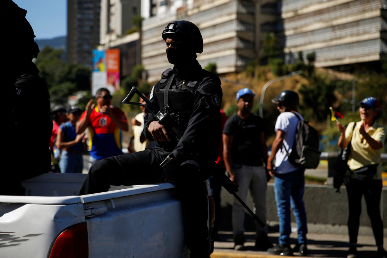 Protestas en Venezuela. Foto: Reuters.