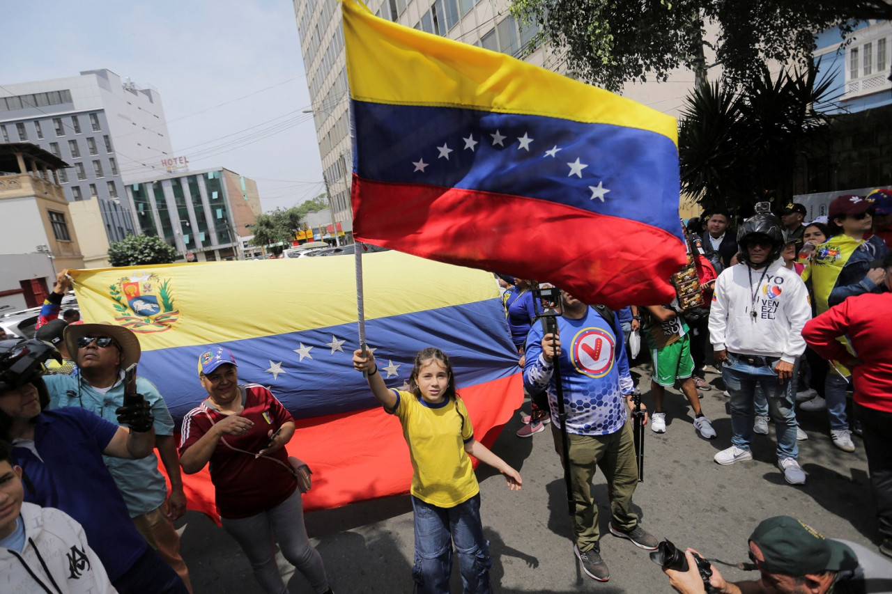 Protestas en Venezuela. Foto: Reuters