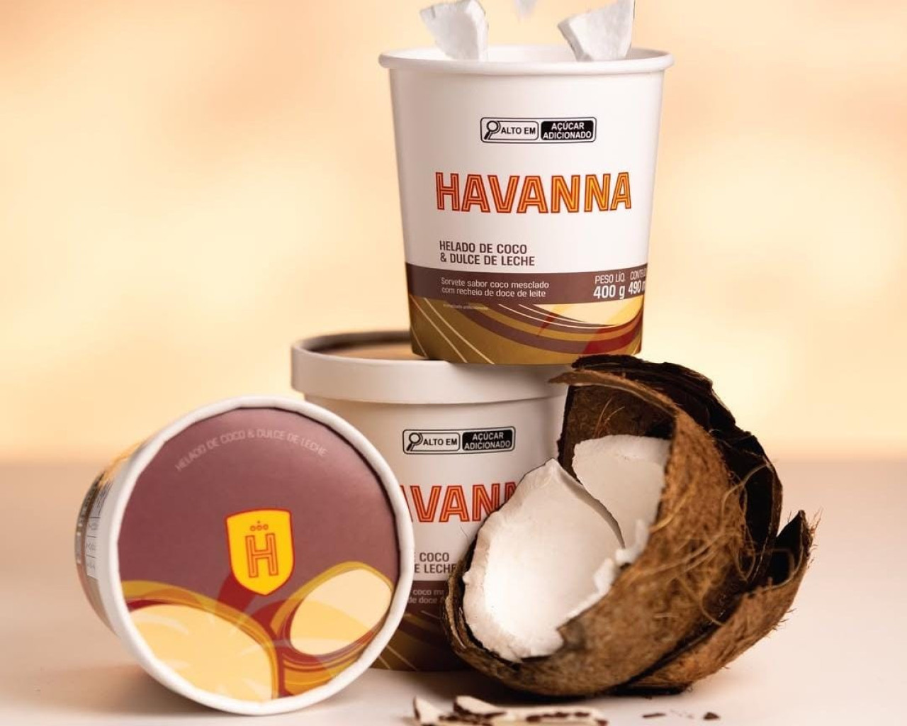 Havanna lanza su propia línea de helados. Foto: Instagram / havannabr.