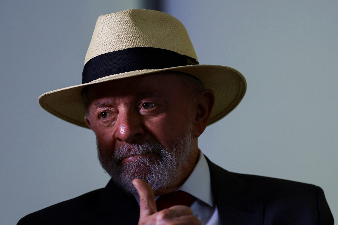 Lula da Silva, presidente de Brasil. Foto: Reuters