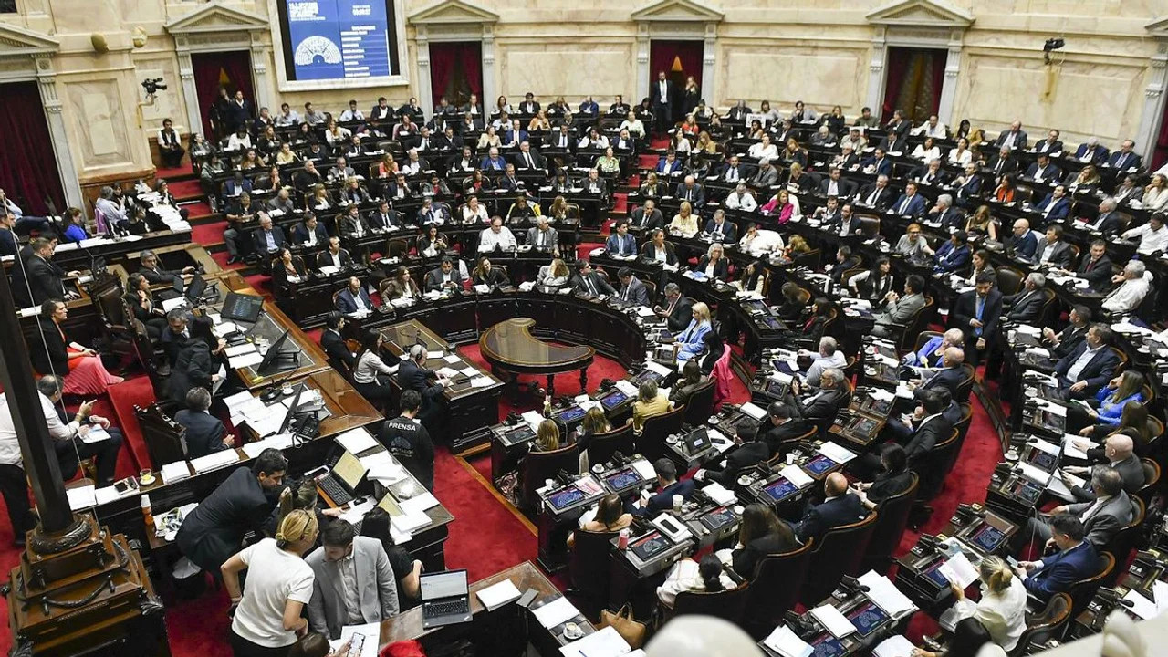 Sesiones Diputados. Foto: NA