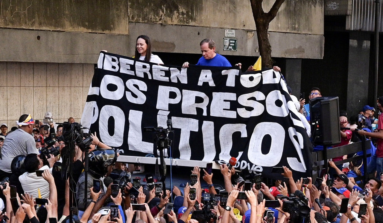 María Corina Machado, líder de la oposición venezolana. Foto: Reuters