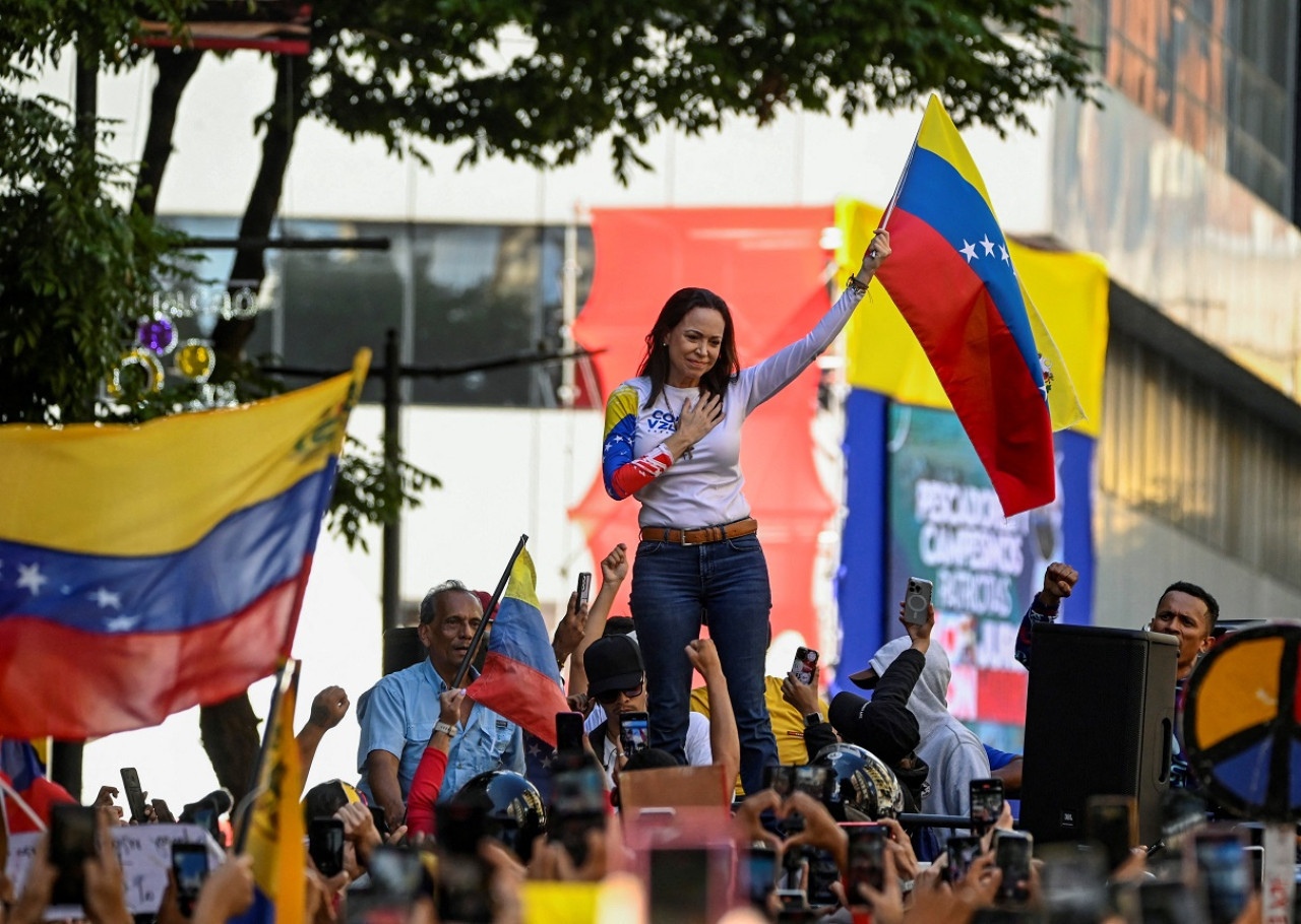 María Corina Machado, líder de la oposición venezolana. Foto: Reuters