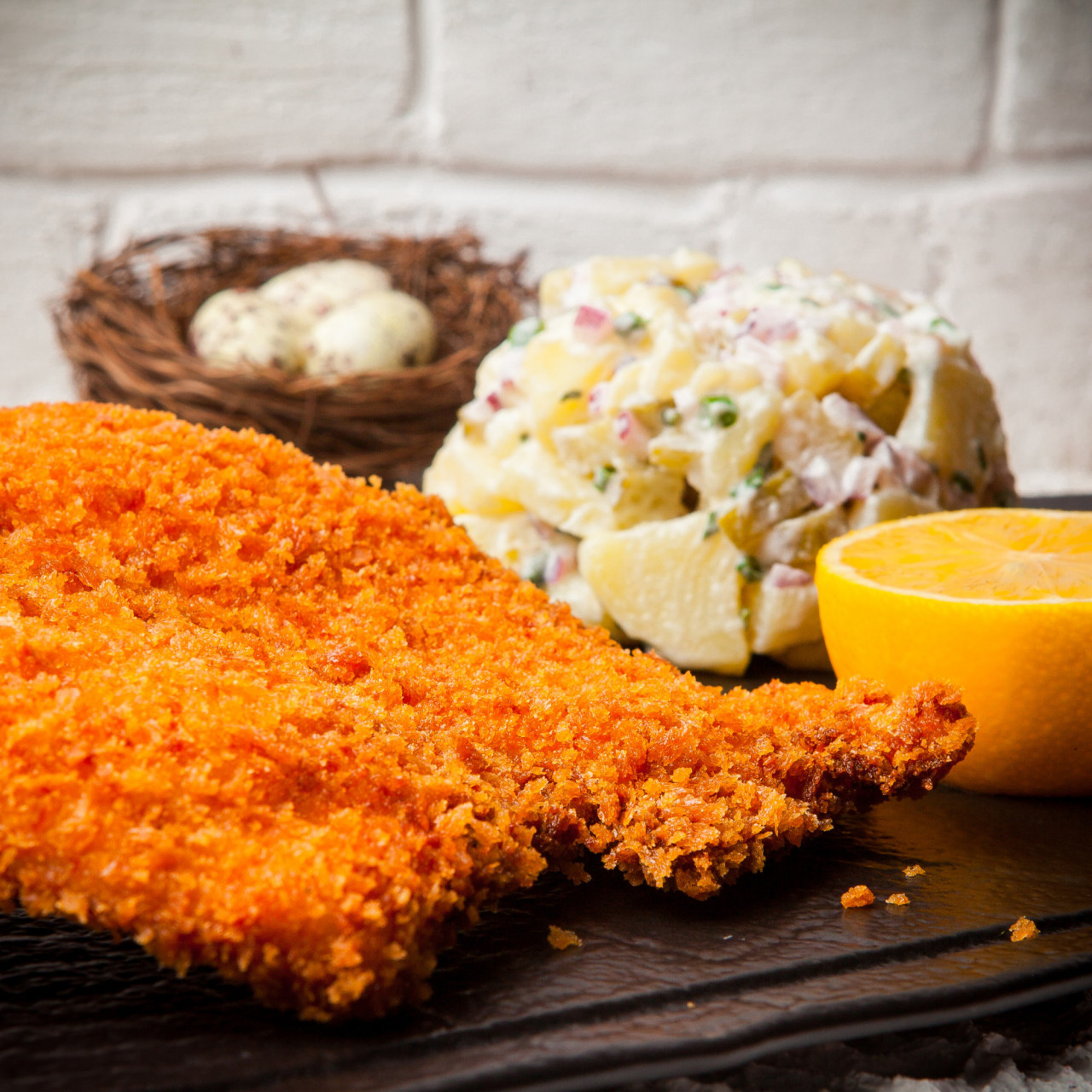 Milanesas, comida. Foto: Freepik