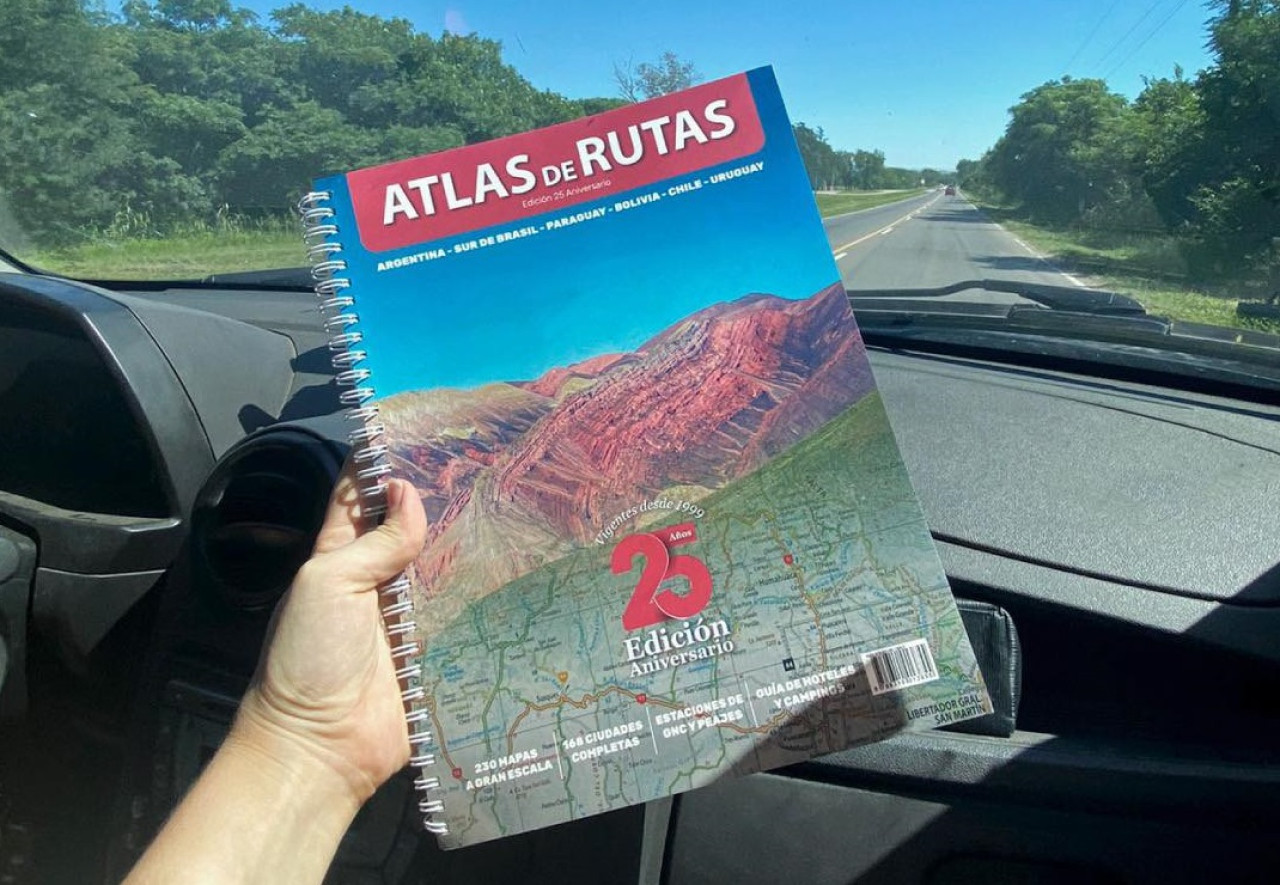 Atlas de Rutas. Foto: Instagram @atlasderutas.