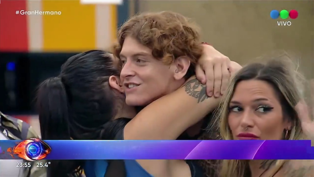 Sebastián Bello abandonó la casa de Gran Hermano. Foto: Captura.