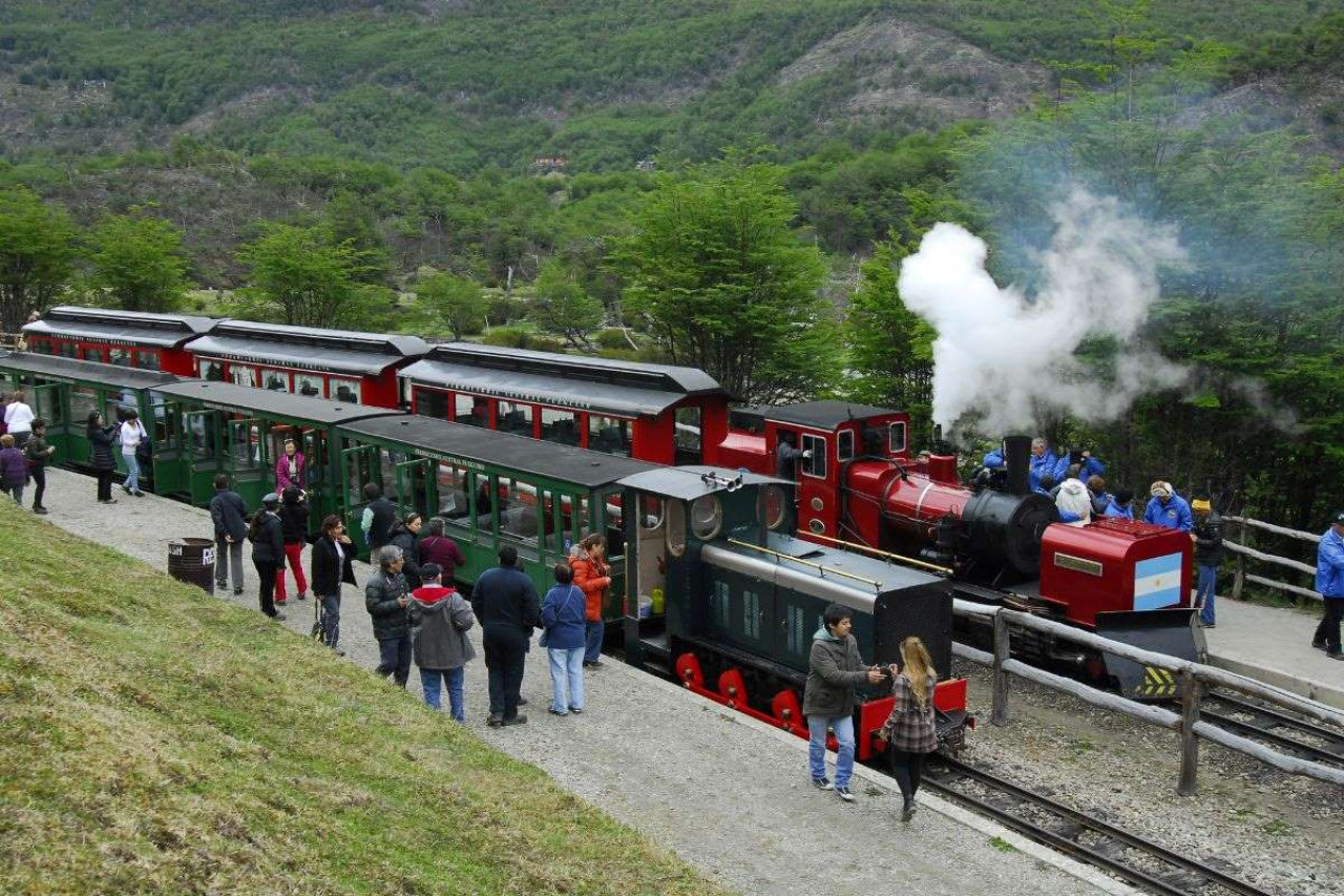 Tren del Fin del Mundo, en Ushuaia. Foto: Turismo en Ushuaia.