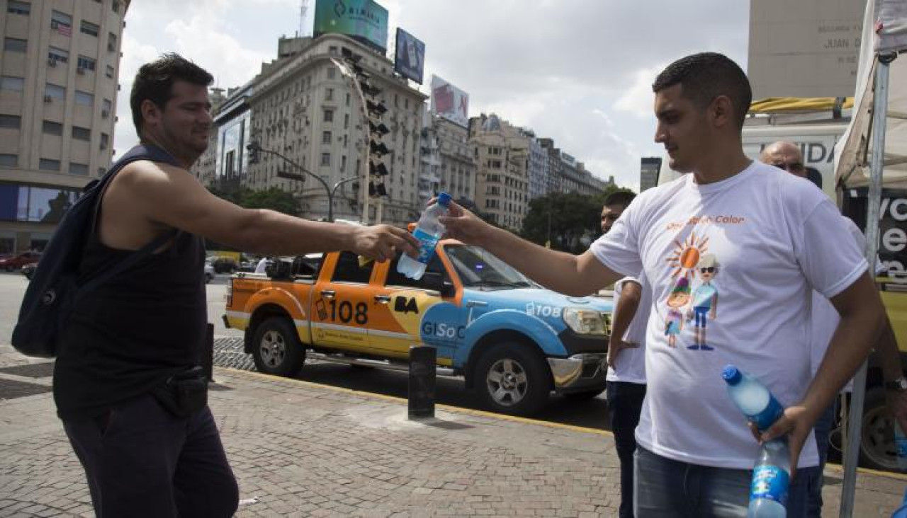 Ola de calor en Buenos Aires. Foto: Buenos Aires Ciudad.