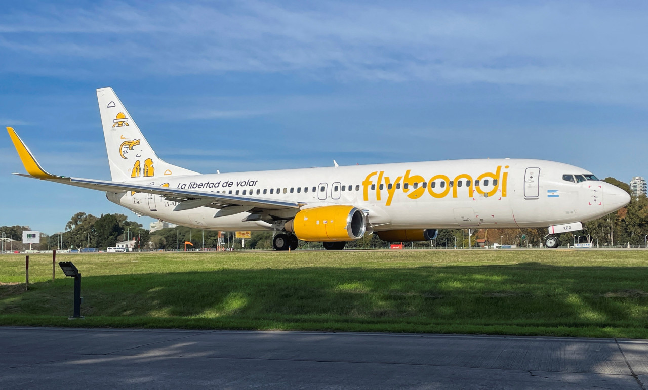 Flybondi. Foto: Reuters.