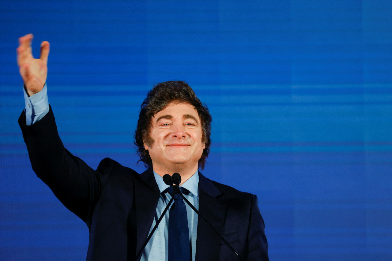 El presidente de Argentina, Javier Milei. Foto: Reuters.