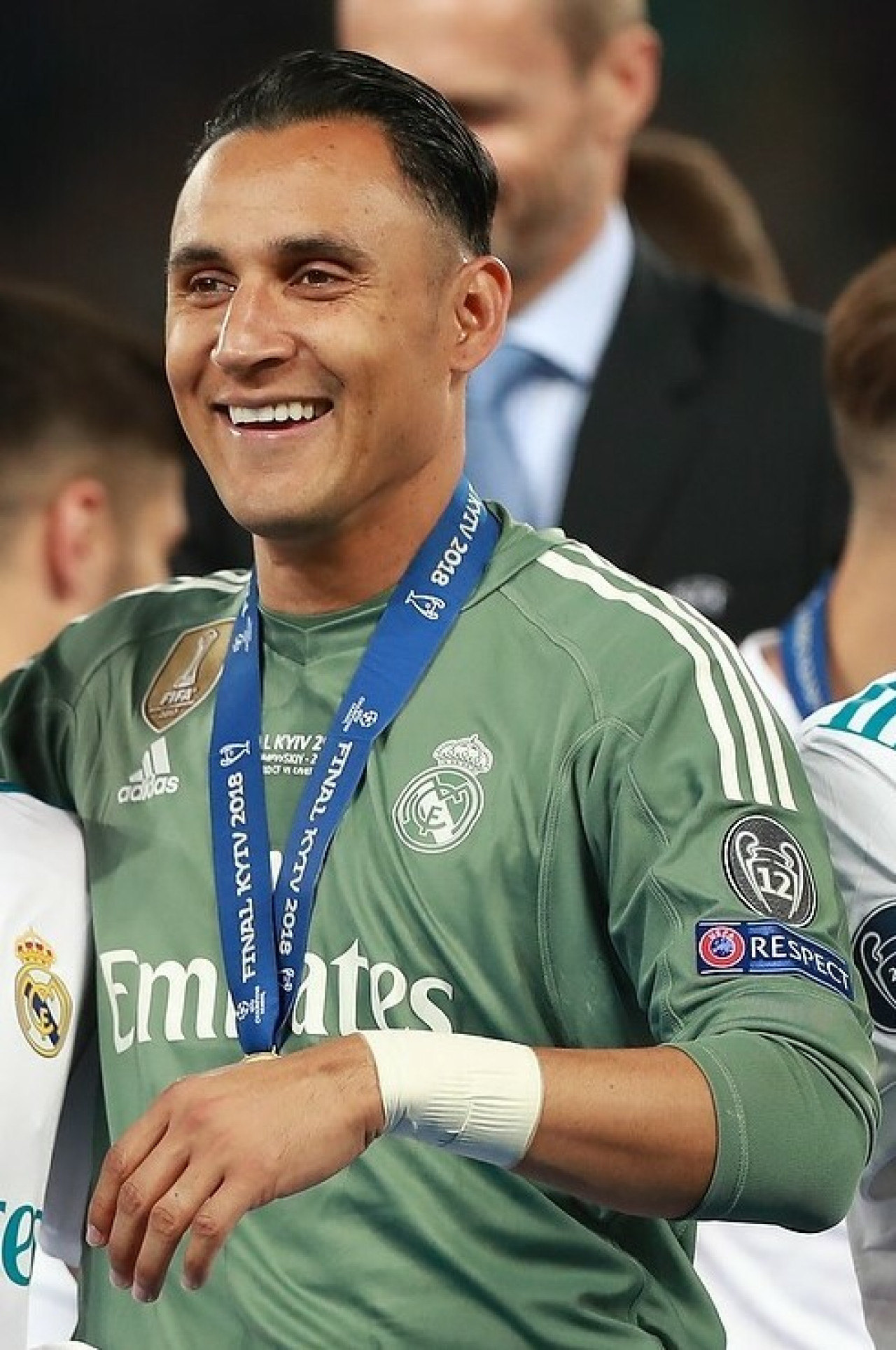 Keylor Navas ganó tres Champions League con el Real Madrid. Foto: Wikipedia.