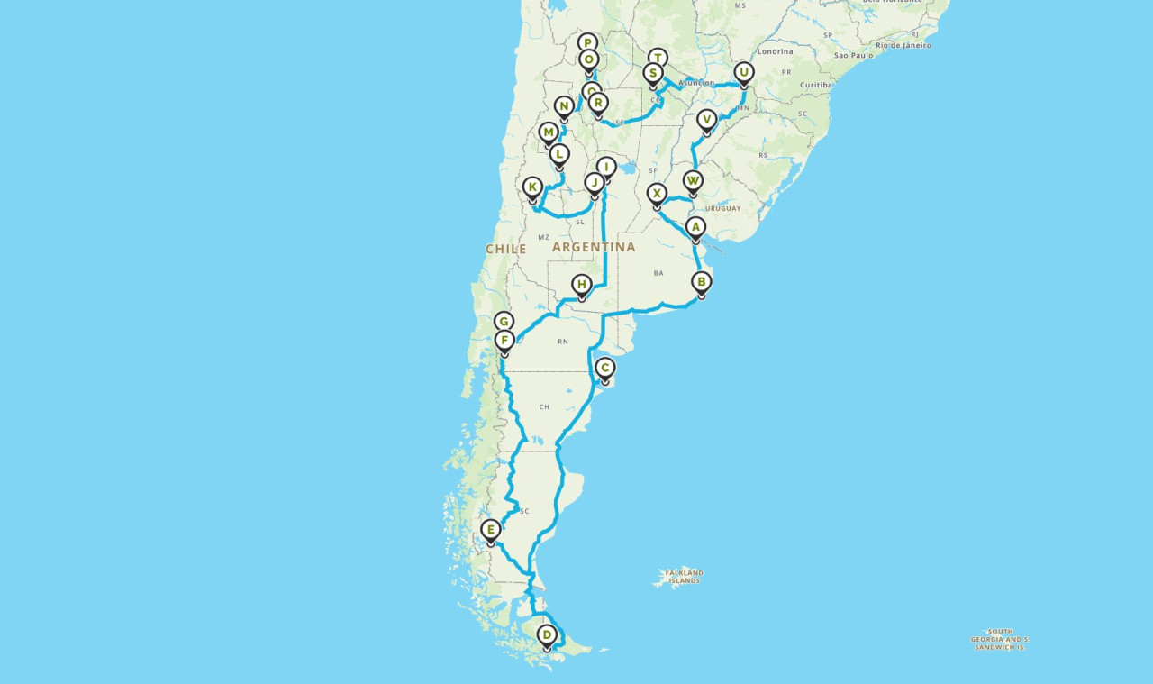 Los mejores atractivos turísticos de cada provincia según el ChatGPT. Captura X.com/LucasAbriata