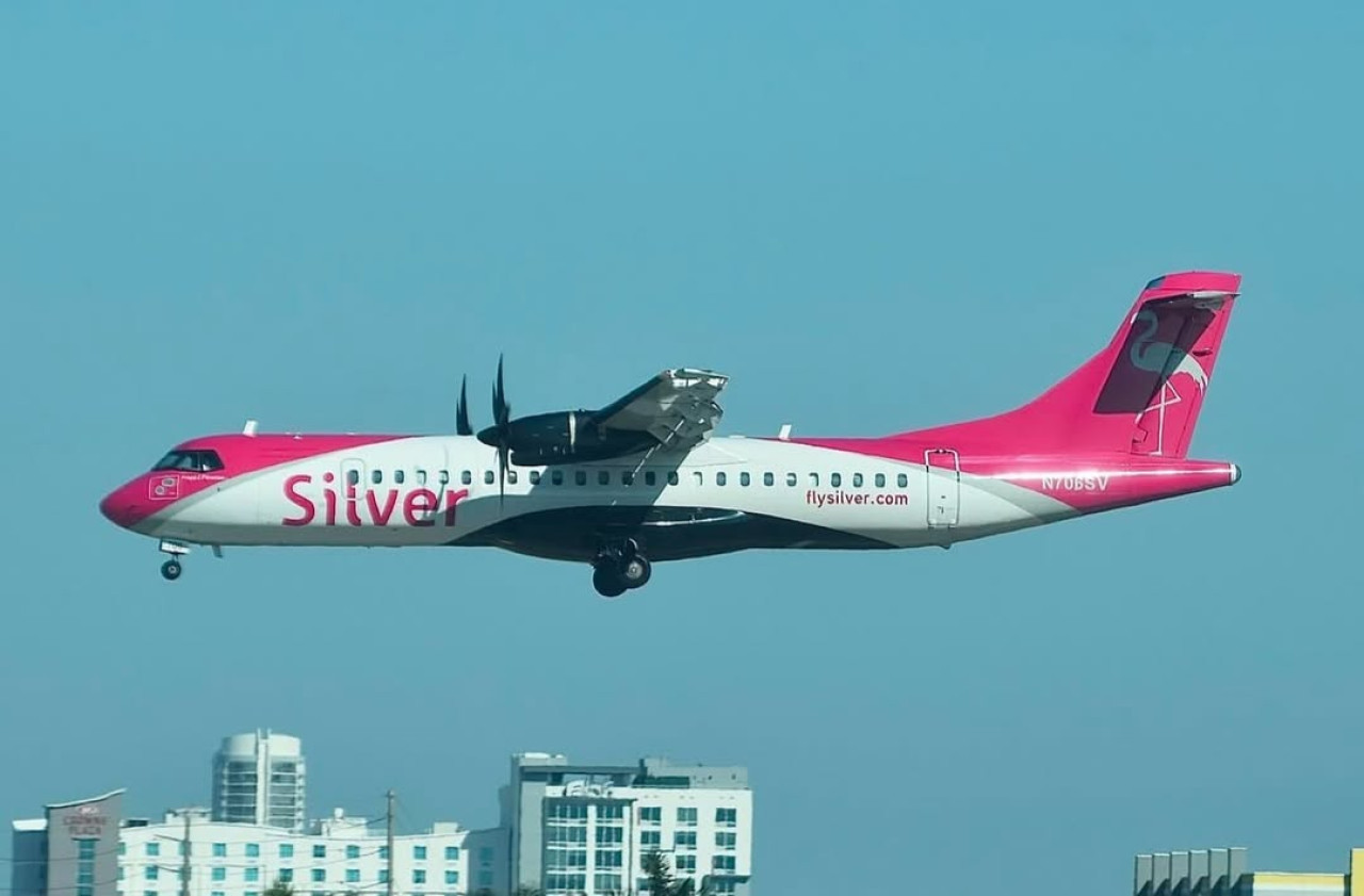 Silver Airways. Foto Instagram @flysilverairways