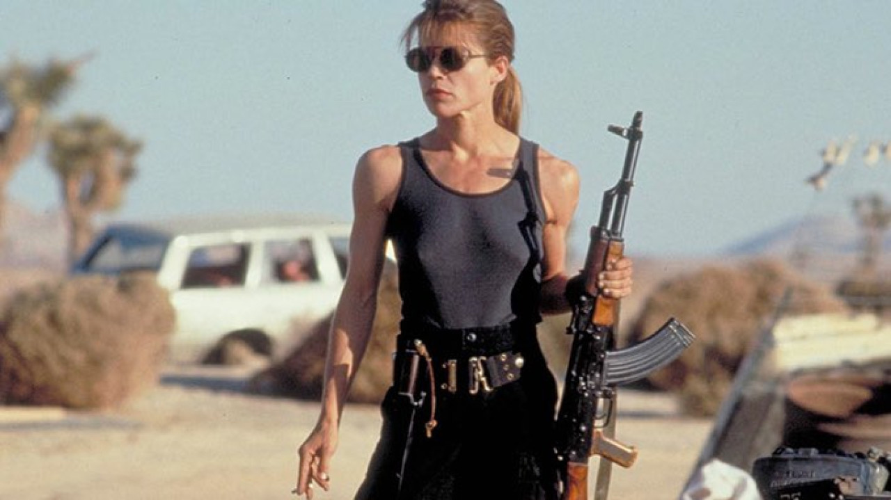 Linda Hamilton. Foto X @jonathanrjs