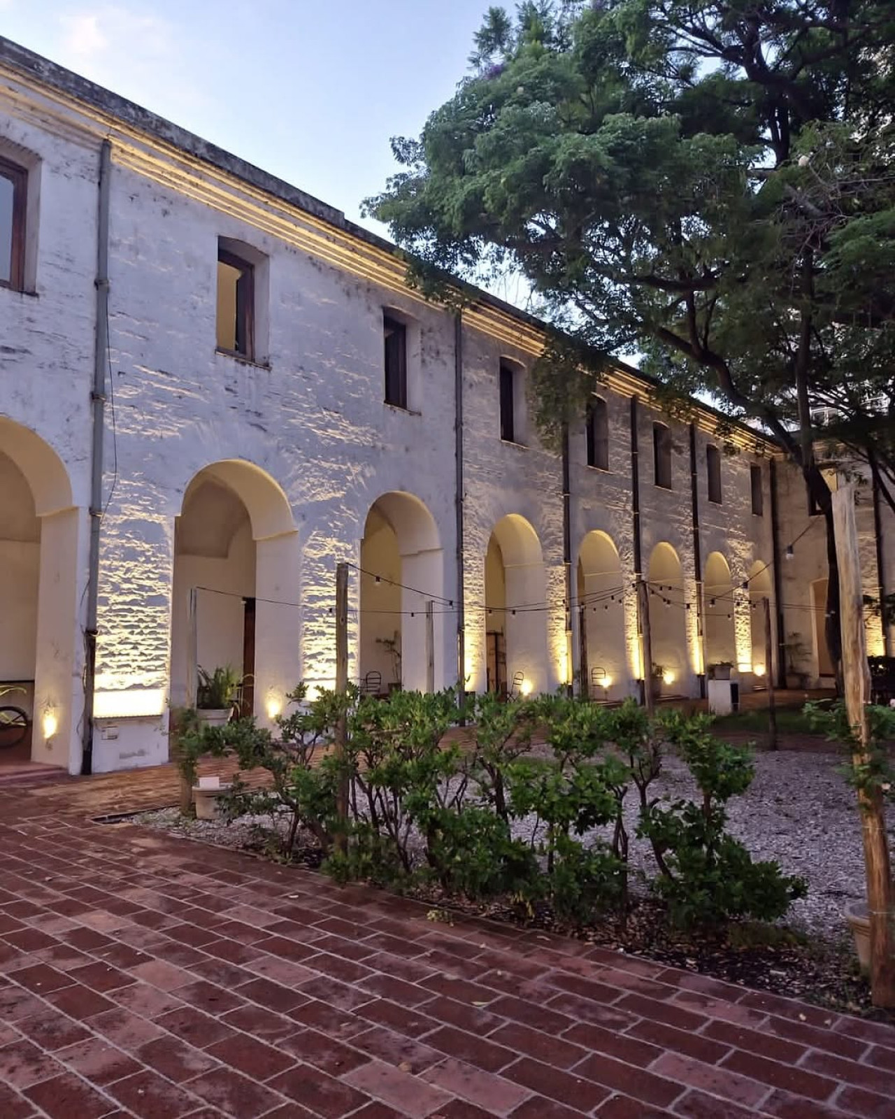 El patio del convento Santa Catalina. Foto: Instagram @monasterio.santacatalina