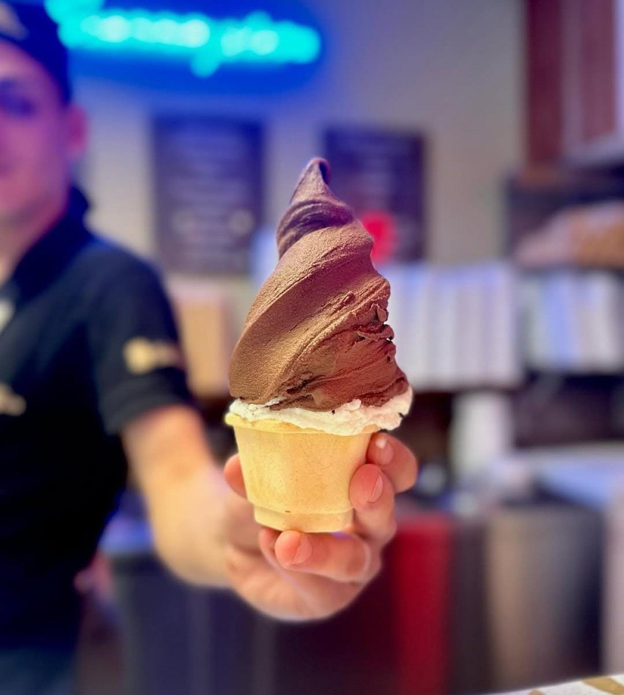 Heladería Scannapieco, en Buenos Aires. Foto: Instagram / scannapiecohelados.