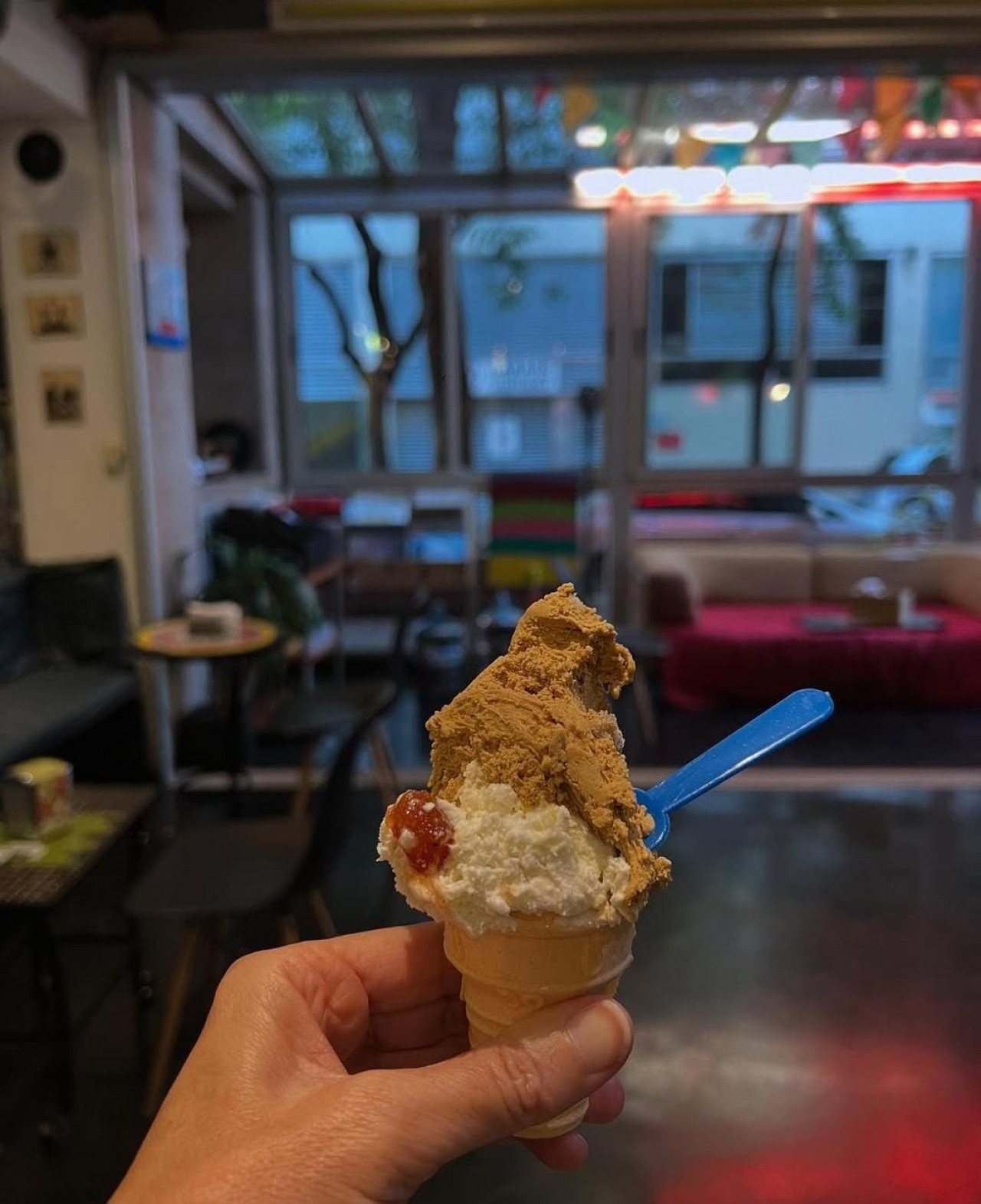 Heladería Pistacchio, en Buenos Aires. Foto: Instagram / pistacchiohelados.