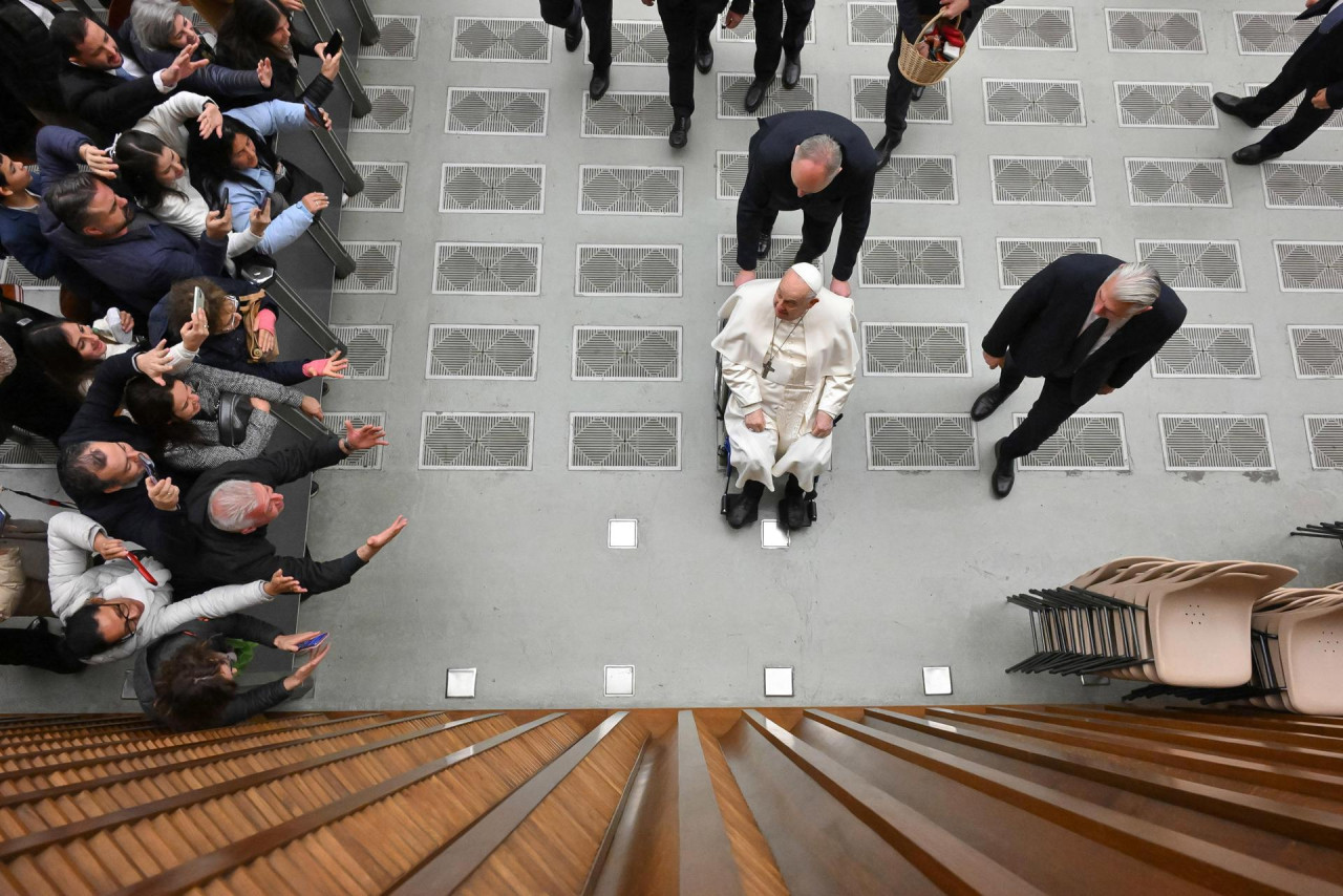 Papa Francisco en el Vaticano. Foto: EFE.