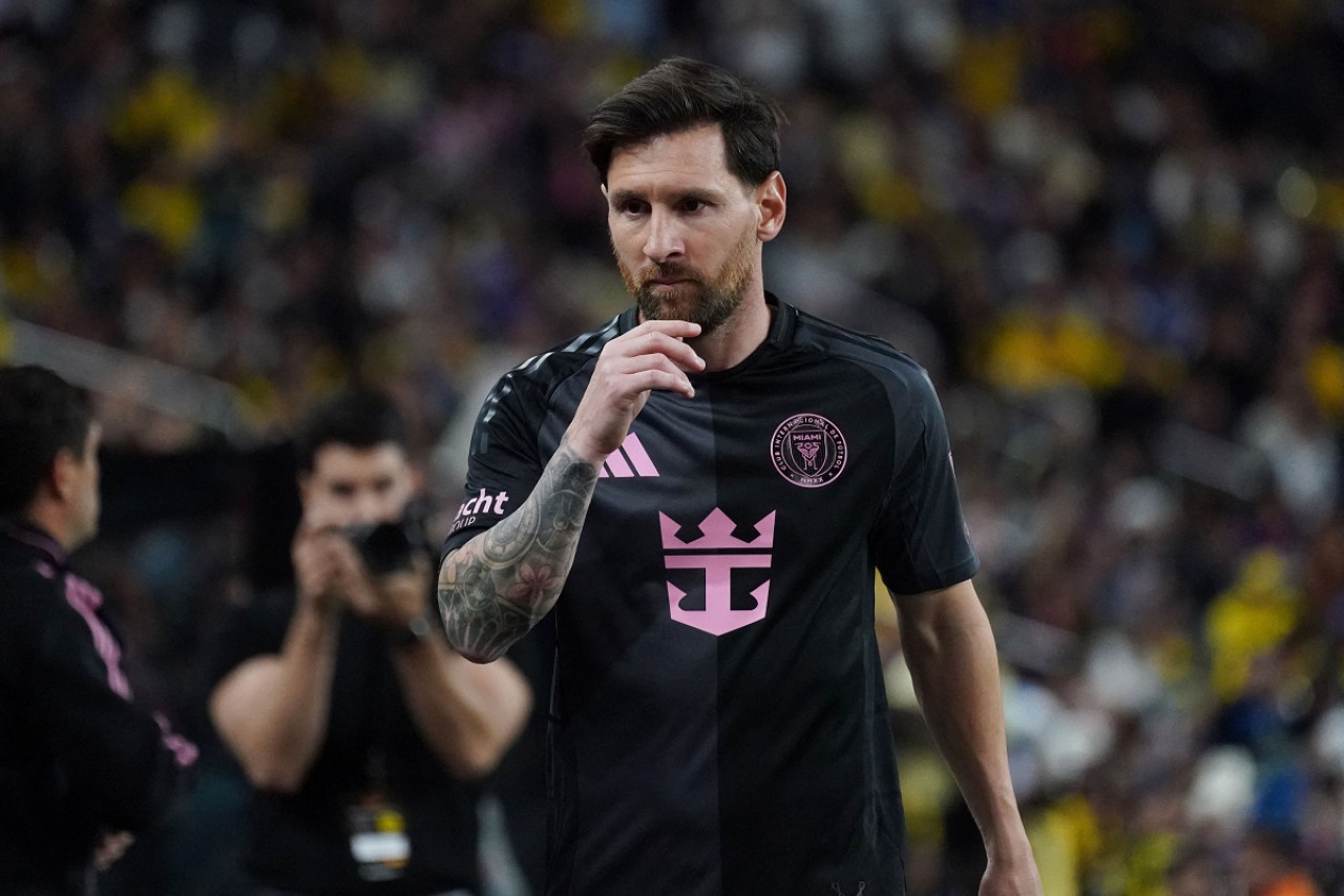 Lionel Messi en Inter Miami. Foto: Reuters (David Gonzales).