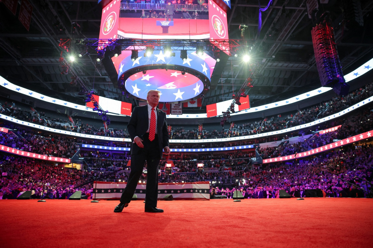 Donald Trump, presidente de Estados Unidos. Foto: Reuters/Carlos Barria