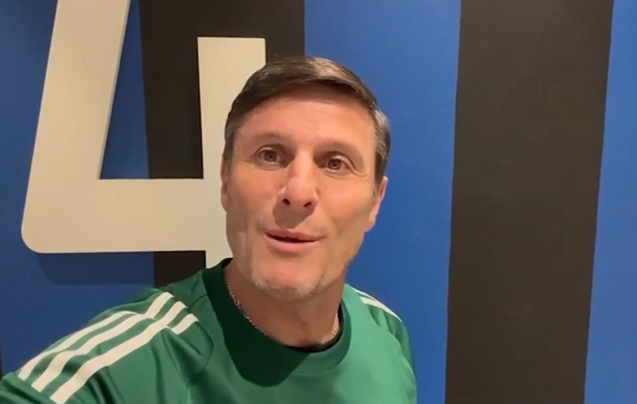 Javier "Pupi" Zanetti, en el video de Argentino de Monte Maíz en la previa al partido contra Boca. Foto: Captura de video.