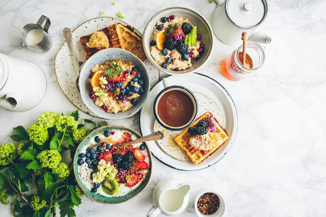 Alimentación; desayuno. Foto: Unsplash.