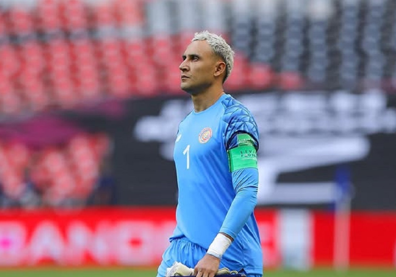 Keylor Navas en la Selección de Costa Rica. Foto: Instagram @keylornavas1.