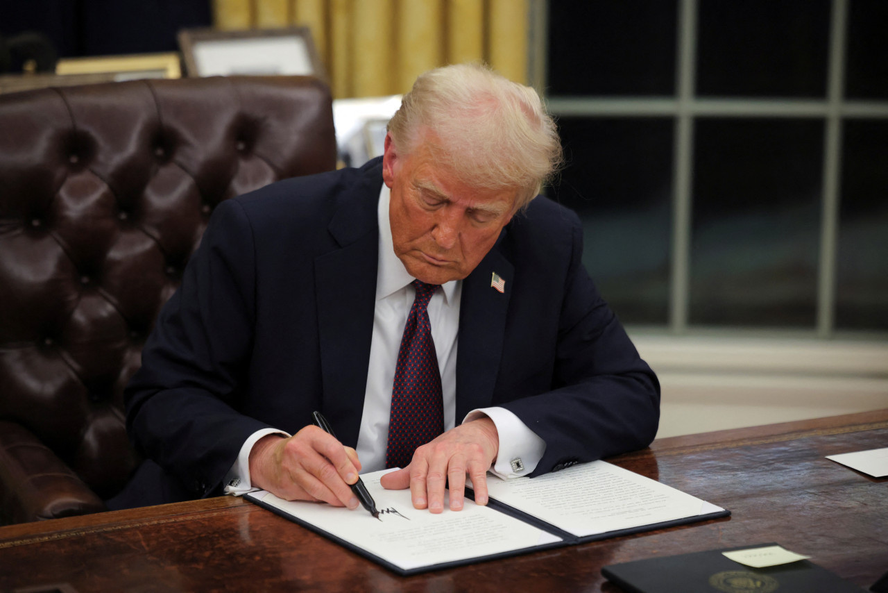 Donald Trump, presidente de Estados Unidos. Foto: Reuters.