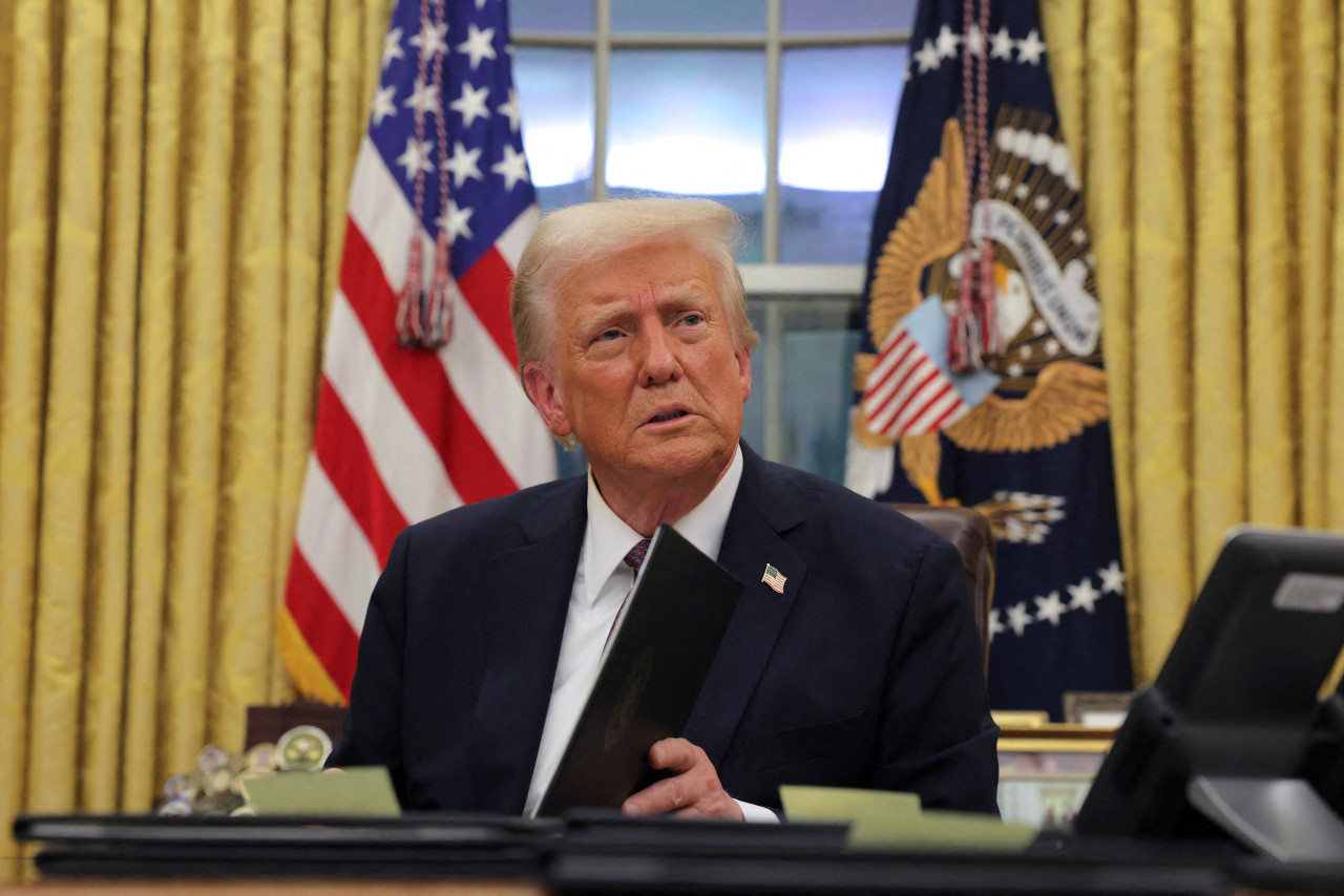 Donald Trump, presidente de Estados Unidos. Foto: Reuters.