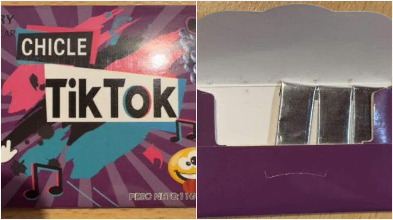 Chicles TikTok prohibidos por ANMAT. Fuente: ANMAT