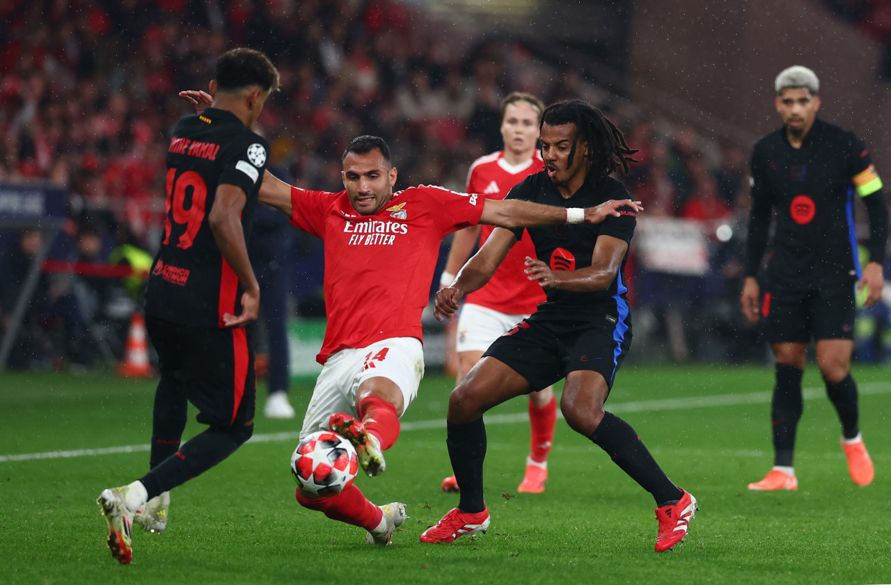 Champions League, Benfica vs. Barcelona. Foto: REUTERS.