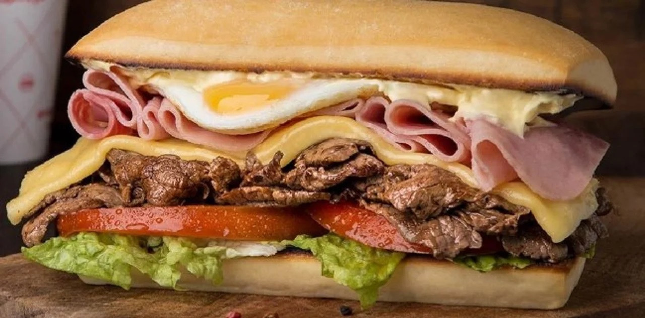 Sándwich de Lomito. Foto: NA.